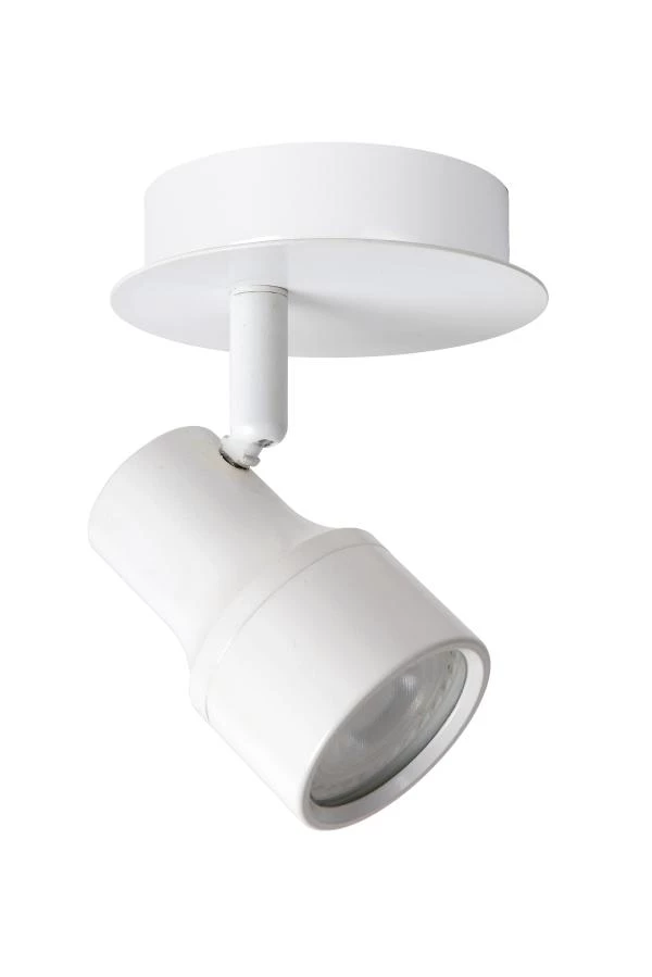 Lucide SIRENE-LED - Plafondspot Badkamer - Ø 10 cm - LED Dimb. - GU10 - 1x5W 3000K - IP44 - Wit - uit